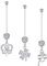 Funseedrr Bauchnabelpiercing Schwangerschaft Flexibel Bioflex 14G 14/18/25/32/35/38mm Lang Stab Hängend Schwangerschaftspiercing Bauchnabel Piercing