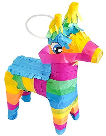 ORFOFE 1stk Piñata Pinata Geburtstag Junge Cinco De Mayo Pinata Einhorn-partyzubehör Taco Dienstag Stolz Pinata Mexikanisches Dekor Pinata-dekor Regenbogen-pinata 3d Mini Container Papier