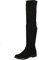 CAPRICE 9-25510-41, Sopra il ginocchio con tacco Donna, Nero (Black Stretch), 36 EU