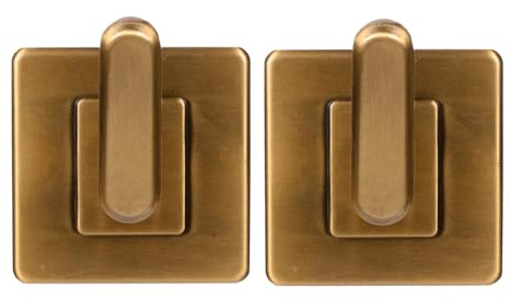 Yardwe Selbstklebende Wandhaken Ohne Bohren 2Er Set Bronze
