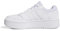 adidas Hoops 3.0 Bold Shoes, Zapatillas de Deporte Mujer, Cloud White Cloud White Dash Grey, 36 EU