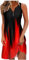 WVONIF Robe d'été Fillette 8 Ans Robe de Plage Femme ete Fleurie Jupe plissée Courte Rose Jupon Fille 4 Ans Summer Dress for Women Tutu Danse Classique Femme Pro Vetement Kawaii Jupe