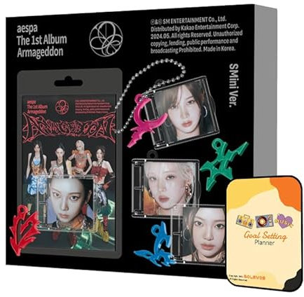 aespa Album - Armageddon Random ver. (SMini ver.)+Pre Order Benefits+BolsVos Exclusive K-POP Giveaways Package