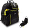 MAKA Zaino Porta Attrezzi da Lavoro, 51 Scomparti, 40L, Porta fino a 20kg, Clip Incastro, Piedi in Gomma Antiscivolo, Impermeabile agli Schizzi, Traspirante, Zaino Borsa Attrezzi Elettricista