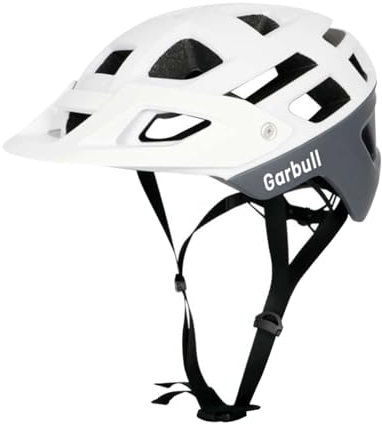 GarBull Fahrradhelm Erwachsene, Mountainbike mit Visier Individuell Einstellbare Größenverstellung Fahrradhelm MTB Helm für Herren und Damen