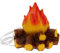 Anneome Holzkohleflamme Umgebungslicht - Simuliertes Feuer LED Taschenlampe Flammeneffekt Birne Schreibtischleuchte - Flammenlose Feuerlichter Nachahmung Von Feuer
