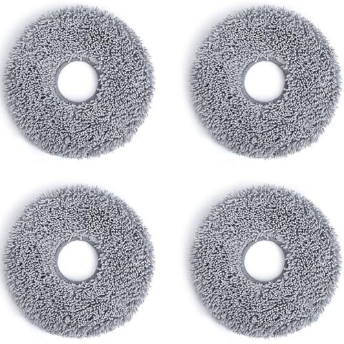 Lingettes lavables Ecovacs pour DEEBOT N30 PRO OMNI DWP040020 Blanc