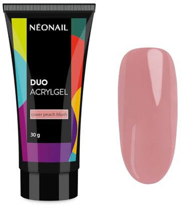 NEONAIL DUO ACRYLGEL Cover Peach Blush - Polygel für Nägel - Gel und Acryl für Nägel - Acrygel - 30 g