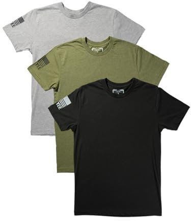 Yee Yee Essential Tee Bundle – T-Shirt aus Baumwollmischung (3er-Pack), Essentials Bundle, 4X-Groß