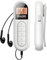 Lancoon Rétro Poche FM Radio Rechargeable 300mAh Batterie Orange LCD 15 Heures Temps de Jeu Manuel Auto Scanner pour Home Office Voiture Cadeau (Blanc)