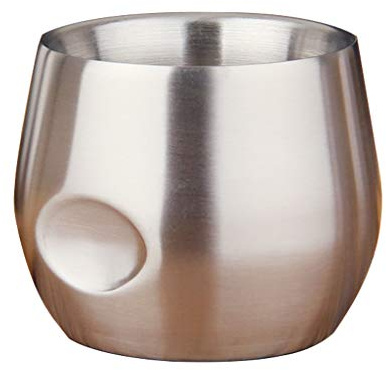 Stainless Stemless Wine Goblets Vacuum Insulated Travel Tumbler Cup 200ml