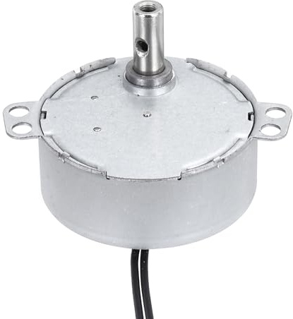 QUARKZMAN Synchronmotor AC220-240V 50/60Hz 20-24 RPM CW/CCW 4W Langsam DIY | Drehender Pyramidenmotor für Mikrowellen Drehteller Elektrischen Ventilator Heizer Projekte