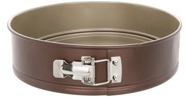 KASANOVA Tortiera 26 cm con cerniera champagne acciaio