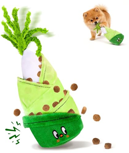 GoldenSun Giocattolo per cani, intelligenza, giocattolo interattivo con scomparto per dolcetti, giocattolo per cani, giocattolo per allenamento mentale, allevia la noia