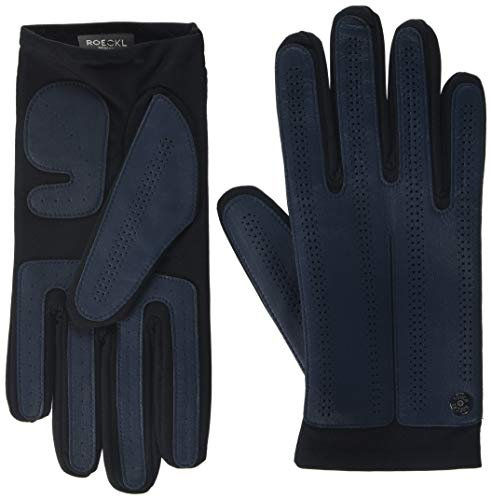 Roeckl Herren Sporty Casual Conductive Handschuhe, Blau (Indigo 570), 8.5