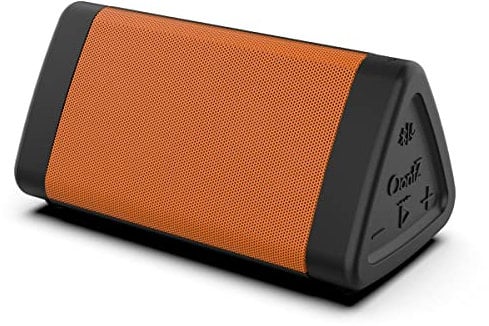 OontZ Angle 3 Bluetooth Speaker, Orange, Crystal Clear Stereo Sound, Rich Bass, 100 Ft Wireless Range, Play Two Speakers Together (4th Gen only), Built-in Mic, IPX5, Portable Bluetooth Speaker