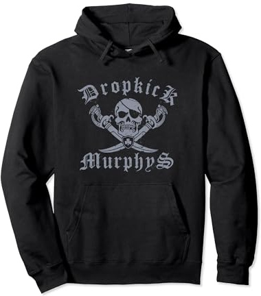 Dropkick Murphys - Official Merchandise - Jolly Roger Pullover Hoodie