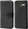 Verco Handyhülle für Samsung A5 (2017) Hülle, Schutzhülle für Samsung Galaxy A5 2017 [A520] Tasche PU Leder Flip Case Brieftasche - Schwarz