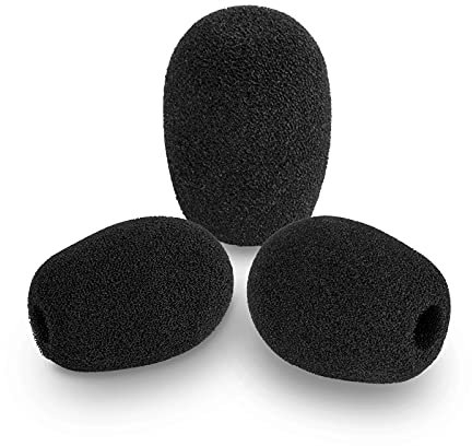 A40 TR Pop Filter Ersatz für Astro A30 A40 A50 A40TR Gaming-Headset-Mikrofon-Windschutzscheiben-Abdeckung, 3er-Pack