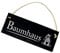 Schild Schiefertafel graviert - Baumhaus - Schiefer Dekoschild Gartenschild 22x8cm | Dekolando Home Accessoires