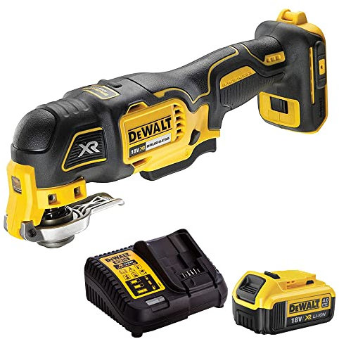 Dewalt DCS356N 18V Brushless Oscillating Multitool with 1 x 4.0Ah Battery & Charger