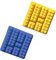 2 Pcs Building Bricks Multi Size Ice Cube Candy Moulds Chocolate Silicone Mold Candy Mould for Making Cakes Breadsmousses Jellies Chocolates Ice Cube Soap