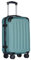 T-LoVendo Maleta de Viaje Cabina Trolley 20” (40L). Equipaje de Mano. 4 Ruedas Dobles. 55x40x20cm. Material ABS Semirigida. Cerradura con combinación numérica. Asa telescópica. Color Verde Esmeralda