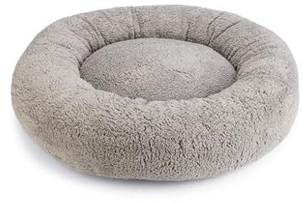 Beeztees Jaxx - Orthopädisches Hundebett - Grau - 70x70x25 cm