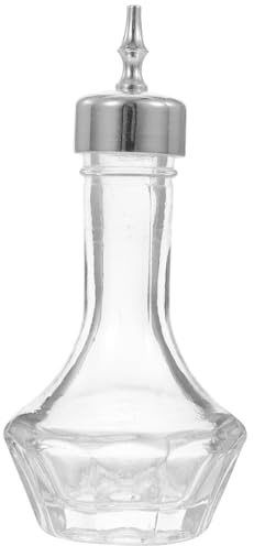 HOMSFOU Absinth Flasche Weinbehälter Weinbitterflasche Nachfüllbare Parfümflasche Bitterflasche Mit Strich Vintage-Absinth-Flasche Retro-spenderflasche Mini-bitterflaschen Das Glas Karaffe
