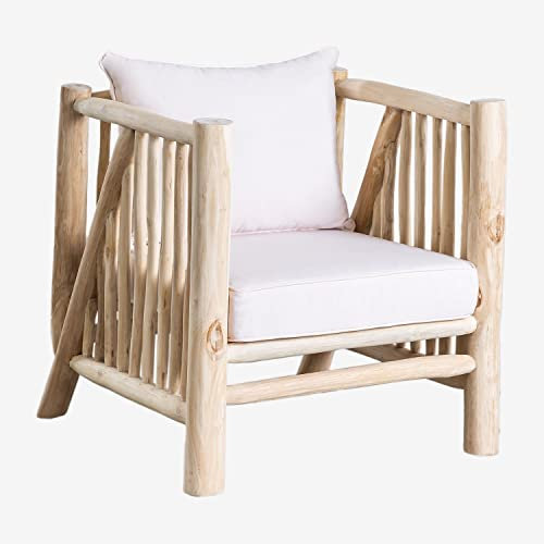 SKLUM Gartensessel aus Teakholz Narel -