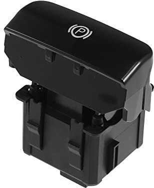 A ABSOPRO Eléctrico Aparcamiento Freno Interruptor Compatible para Citroen C4, Negro Delantero