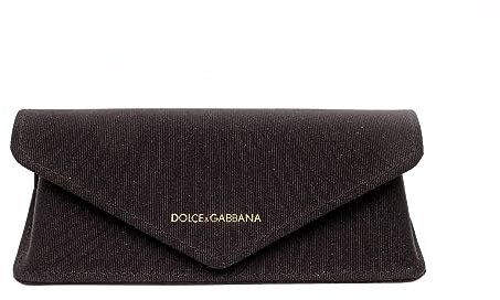 Dolce & Gabbana Schwarzes Sonnenbrillenetui + Set mit eSHADES Luxus-Brillen-Set, Schwarz, Einheitsgröße