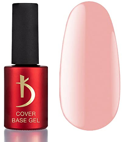 Base Coat - Base Coat Nail Polish French Nude Camouflage -7ml- Unterlack - UV Nagellack - Gel Nägel Nackt Tarnfarbe - Gellack GelNägel UV/LED Soak Off French Nude - Cover 02