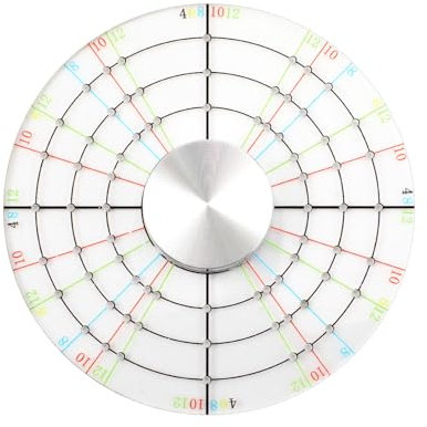 Keramik Trimm Spinner Werkzeuge, 12cm Töpfer Spinner Praktisch Töpferscheibe Werkzeuge Pottery Trimming Spinner Rotierende Scheiben Ton Spinner für Töpfer Ton Künstler