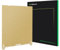 Creality Offizielle Ender 3 V3 Plus Bauplatte 315x310 mm, Goldene Strukturierte Oberfläche PEI Platte, Abnehmbare Federbettplatte für K1 Max/Ender 3 V3 Plus/Ender 3 S1 Plus (Keine Magnetische Basis)