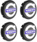 LyTTuu 4 Stück Auto Radnabenkappen für Volvo EX30 EX40 EX90 64MM,Felgenkappen Nabendeckel Nabenabdeckung Wasserdicht Staubdicht Reifen Felgen Zubehör