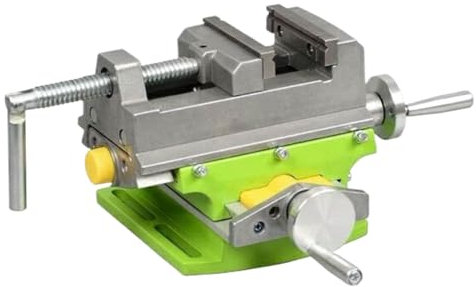 Tornillo de banco pequeño para taladro, cruces deslizantes, tornillo de banco pequeño para carpintería