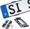 Simple-Fix Rahmenloser Universal Kennzeichenhalter Simple-Fix (schwarz)