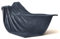 RB&G Cashmeretouch Sofadecke Decke, 150 x 200 cm, Mikrofaser, Pflegeleicht, Kuschelig (grau)