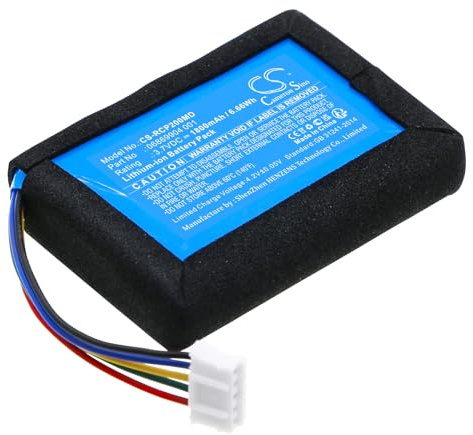 TECHTEK Battery 1800mAh compatible with [Roche] Accuchek Inform II Glucose Meter, CoaguChek Pro 2, CoaguChek Pro II, INR, POCT 30645-00 replaces 06869904 001, 6869904001 FBA