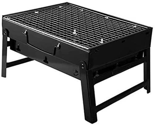XDAWQP Gasgrill, bärbar och hopfällbar grill, skrivbordsgrill, bordsrökare