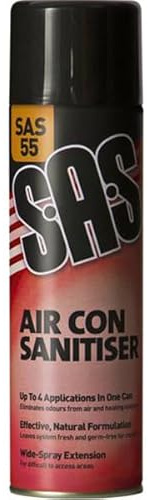 SAS Air Con Sanitiser 500ml SAS55 Pack of 6