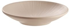 APS 85422 Teller – NERO – Ø 15 cm, H: 3 cm, Melamin sand, stapelbar, spülmaschinengeeignet, bruchsicher, modern & langlebig