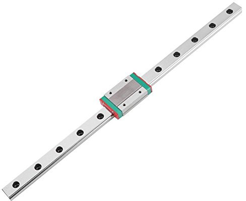 MGN12H Mini-Schienenführung Lineares Schiebewerkzeug mit MGN12H Schlossblock für 3D-Drucker und CNC-Maschine (300mm)