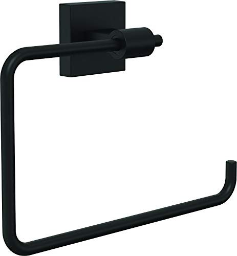 Franklin Brass MAX46-FB Maxted Anneau Porte-Serviette, Noir Mat, 7.87 x 2.15 x 6.04 inches