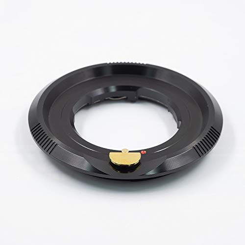 TTArtisan Adattatore per obiettivo con corpo in metallo per Leica M a fotocamera Fuji GFX, colore: nero