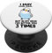 Wellensittich In meinem Kopf habe ich dich 3 Mal Gebissen PopSockets Klebender PopGrip
