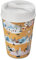 ISO TO GO WINTER WONDERLAND Thermobecher 400ml recycled nature/org.white