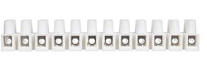 Klemmleiste 12-läufig 4 mm² weiß LTA 12-4.0b 22310216 simet 5907813200342