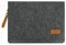 Generisch Toopa BAG Otto - Laptoptasche aus Filz passend für 13,3 Zoll Notebooks. Filztasche mit zusätzlichen Innenlayer (13,3 Zoll, Grau)